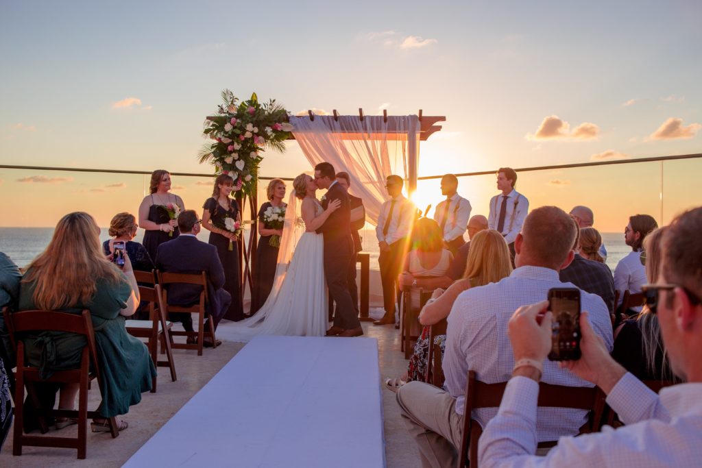 Tune Terrace wedding ceremony at Hard Rock Los Cabos