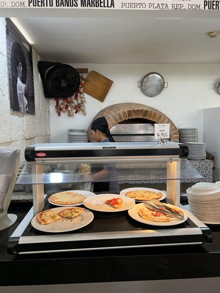 all inclusive resort budget pizza buffet