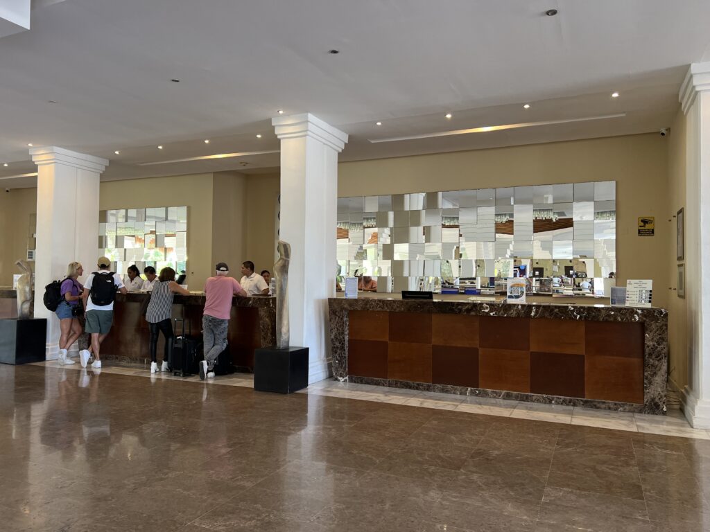 Hotel lobby
