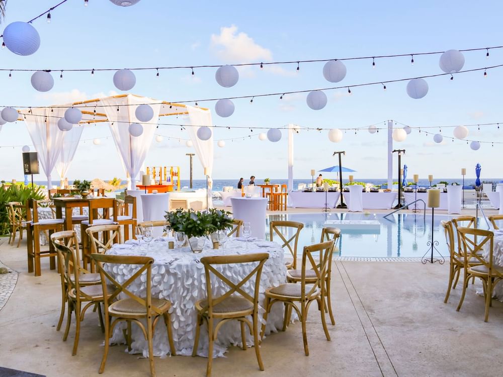 Azur Pool Wedding at Live Aqua Cancun