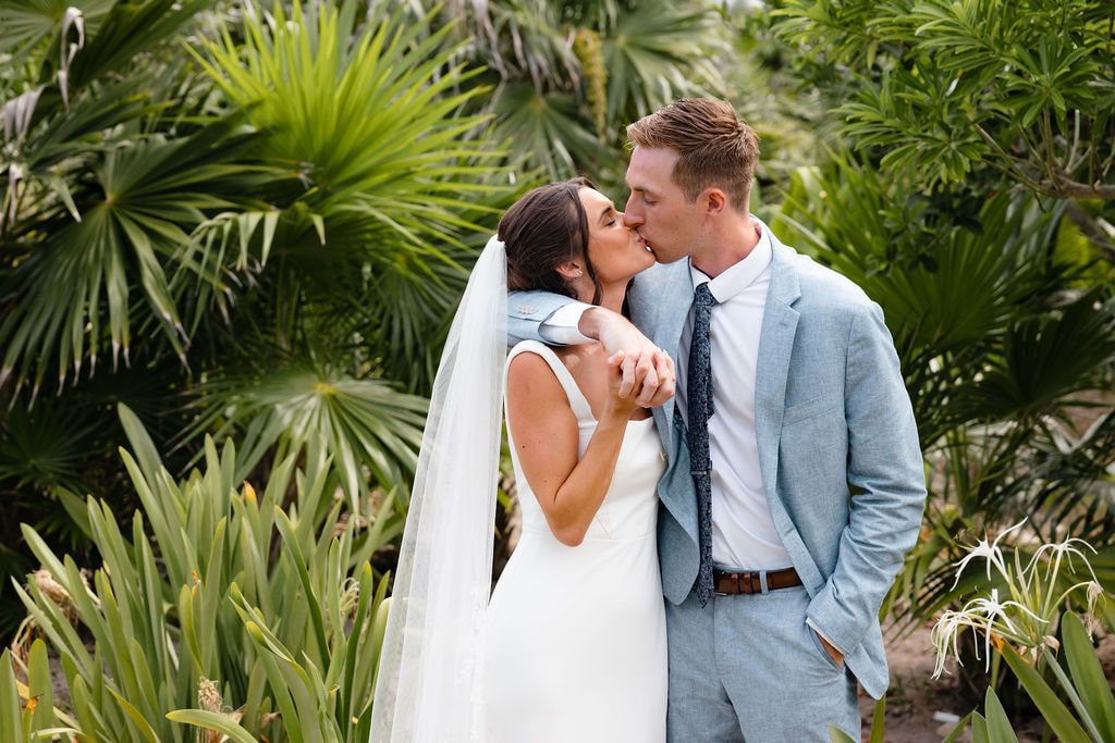 Bride and groom portraits at UNICO 20°87° Riviera Maya Wedding
