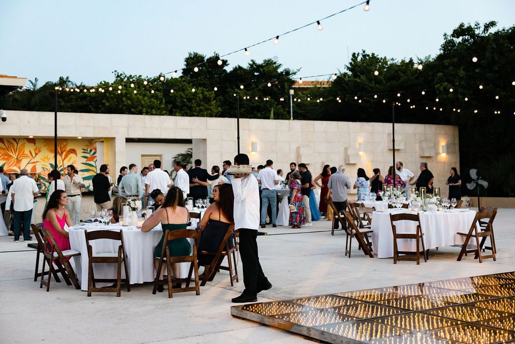 UNICO 20°87° Riviera Maya Wedding reception