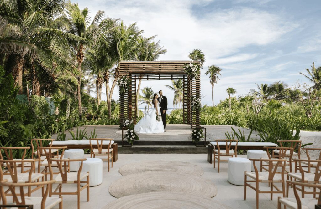 UNICO 20°87° Hotel Riviera Maya wedding ceremony site