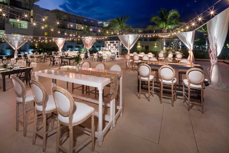 Rooftop Wedding Reception At Beach wedding ceremony at Unico Resort