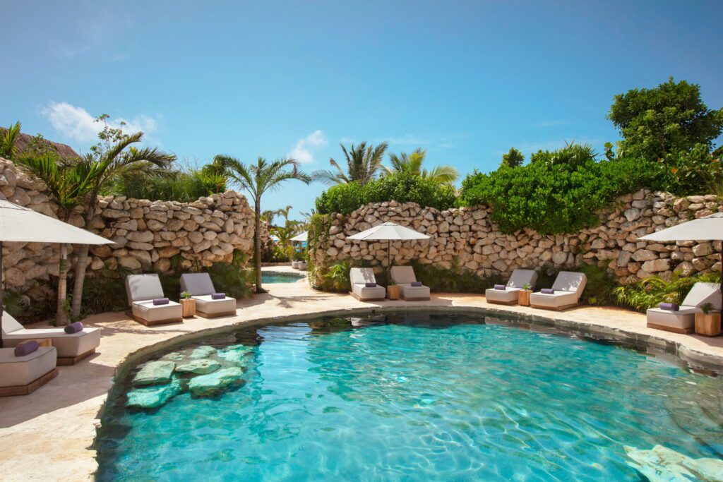 Riviera Maya resort pool
